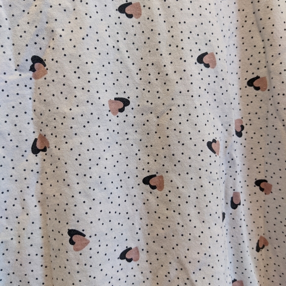 3/$20 Yessica Polka dot and Heart print tee - Picture 2 of 4
